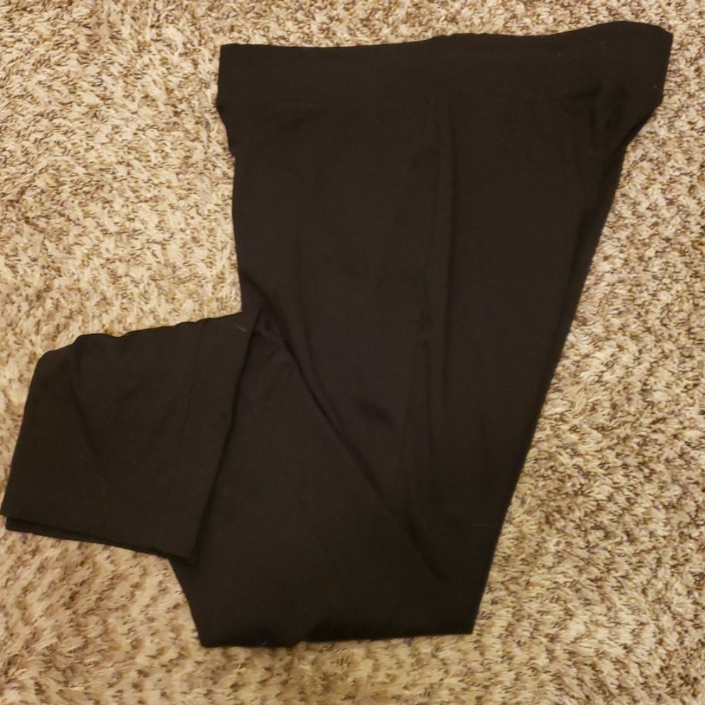 Black casual pants